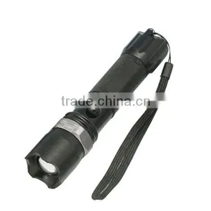 Cree Led Rechargeable Flashlight Aluminum Police Flashlight thumbnail-1