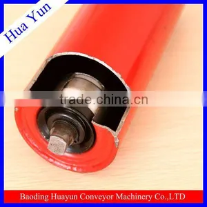 Rubber Conveyor Roller Bearing Housing/used Conveyor Belt Steel Pipe Rollers thumbnail-1
