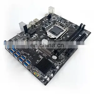 12 GPU Motherboard B250C USB3.0 to PCI-E 16X With 2 DDR4 DIMM Memory Slot LGA 1151 B250 Mainboard thumbnail-2