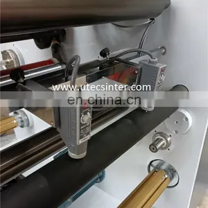 UTS450 Automatic Self-Adhesive Paper Sticker Label Cutting Sitting Rewinding Machine thumbnail-2