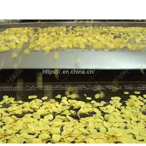 Extrusion Food Cereal Snack Food Production Plant Corn Pops Cereal Production Line thumbnail-5