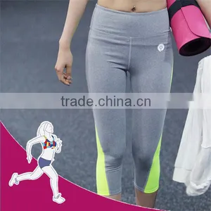 2016 Spandex Half Yoga Pants thumbnail-1