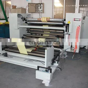 Automatic TPE Film Nomex Paper Slitting Machine Slitting Rewinder 33 Production Capacity 600/800mm +/_0.1mm 150m/min 400mm 6kw thumbnail-3
