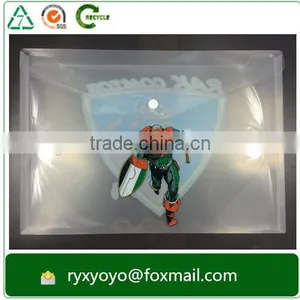 Cheap Price pp Plastic Office Doucument Bag With Snap Button thumbnail-2