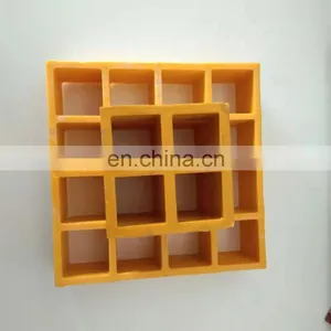 Certified Manufacturer Fiberglass Grating Panel FRP Grillerates Grating Grid Frp thumbnail-3