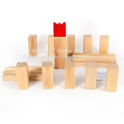 Classic Viking Lawn Wooden Kubb Premium Yard Game Set thumbnail-1