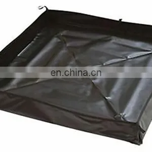 72 x 72 x 4 Portable PVC Tarpaulin Oil Spill Barriers Pallet Secondary Containment Berms thumbnail-4