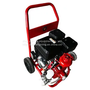 China Yafirefighting Portable Fire Pump on Trolley Cart thumbnail-1
