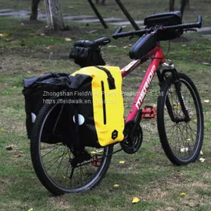 Factory Price Waterproof 600D Custom Bicycle Pannier Bike Side Bag thumbnail-4