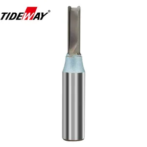TIDEWAY LC0111 TCT SOLID CARBIDE STRAIGHT BIT(STEEL SHANK) TIPPED WHOLE CARBIDE thumbnail-1