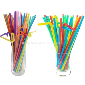 6mm Drinking Straws Disposable Bendable Party Colored Plastic Straws (500/Box) thumbnail-3