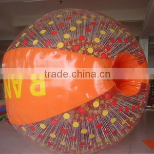 1.0mm TPU/PVC High Quality Colorful Inflatable Water Ball Zorb Ball Inflator thumbnail-1