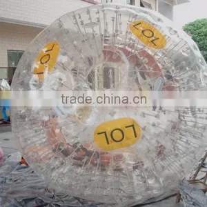 1.0mm TPU/PVC High Quality Inflatable Football Inflatable Body Zorb Ball thumbnail-1