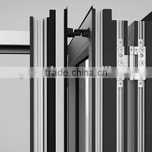 Balcony Soundproof bi Folding Interior Door thumbnail-3