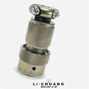 MS Series Circular Connector Plug Socket MS3116F-8-4P MS3116F-8-4S thumbnail-2
