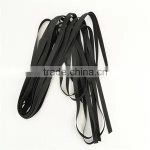Black No-slip Ribbed Rubber Band thumbnail-5