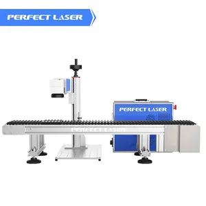 20w Fiber Laser Engraving Machine for Steel Pen Laser 30w Metal Engraving Machinery With Customized Pen Conveyor Belt for Sale thumbnail-1