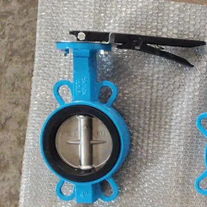 Manufacturers Direct Sales JIS Cast Iron Soft Seal EPDM Butterfly Valve Wafer Butterfly Valve thumbnail-6