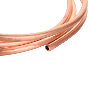 3/8 1/4 Air Conditioner Pancake Coil Copper Pipe 12.7 mm Refrigeration Copper Tube Coil Copper Pipe thumbnail-2