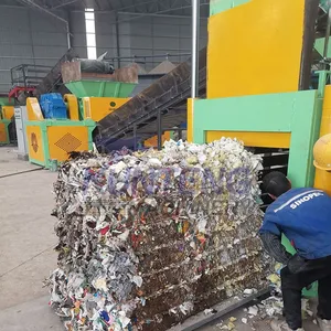 Waste Plastic Pp/Pe Film Shredder Machine Compression Recycling Equipment EPC thumbnail-3