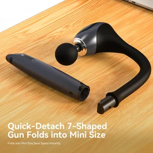 Wholesale 2026 New Fascia Massage Gun USB Rechargeable 30 Speeds Deep Tissue Muscle Relaxation Percussion Massage Gun For Gym Fitness thumbnail-2