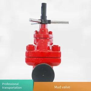 Langfeng Forged External Thread High-pressure Mud Gate Valve, Special Flat Valve for Oil Fields, Customizable thumbnail-1