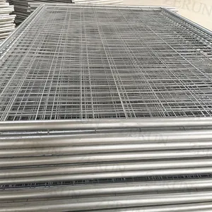 Wholesale American-style Galvanized Chain-link Temporary Fencing Panels thumbnail-3