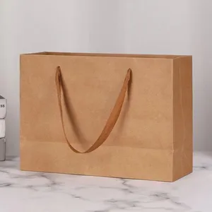 Durable Paper Luxury Grey Gift Packaging Bag thumbnail-2