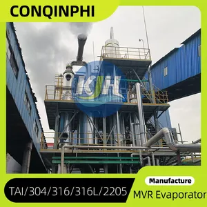 Industrial Water Evaporator With MVR Evaporation Crystallization Features thumbnail-3