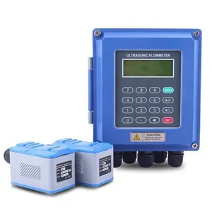 Clamp on or Plug in Ultrasonic Flow Meter Suitable for Any Pipes thumbnail-1