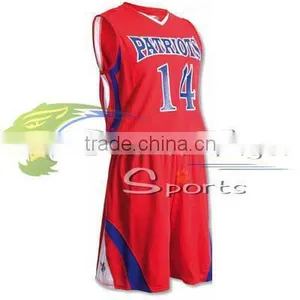 2015 New Design Custom Basketball Uniforms / American Basketball Uniforms / Customized thumbnail-3