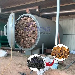Charcoal Make Machine South Africa Sugarcane Bagasse Palm Kernel Shell Carbonize Furnace Charcoal Making Machine Machinery EPC thumbnail-1