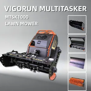 MTSK1000 Remote Control Tracked Flail Mower CE EPA Gasoline Powered 1000mm Cutting Width Multifunctional Grass Cutting Machine thumbnail-3