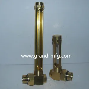 G 1/4 Inch Brass Oil Level Sight Gauges thumbnail-2
