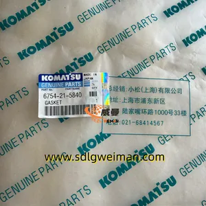 Original Komatsu Oil Pan Gasket 6754-21-5840 For Komatsu PC200-8 PC240-8MO Excavator thumbnail-3