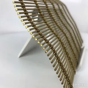 Decorative Woven Metal Mesh for Elevator Car Cladding, Elevator Car Interiors, and Lobby Walls thumbnail-4