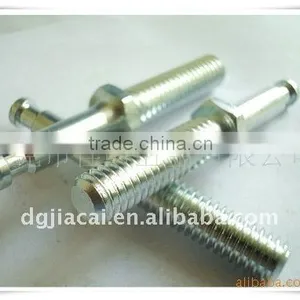 Precision Maching Parts With M8 Thread and Znic Plating thumbnail-1