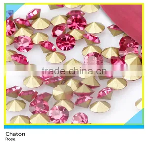 Good Quality Crystal 888 Chaton Pink Ss20 5mm 1 Gross 144 Pcs thumbnail-3