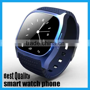 2016 Wholesale Golden Supplier in Cheap Touch Screen Watch Phone Smartwatch M26 thumbnail-2