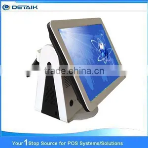 DTK-POS1533 OEM Accepted White Color15 Inch All In One POS System thumbnail-1