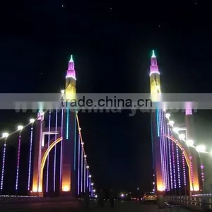 Successful Outdoor Bridge RGB LED Light Project thumbnail-2