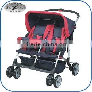 Baby Twin Stroller With Shocking-proof System thumbnail-1