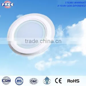 4w Led Glass Panel Lamp Housing Light From Side Aluminum Alloy Round New Design for High-end Interior Lighting Lamp thumbnail-1