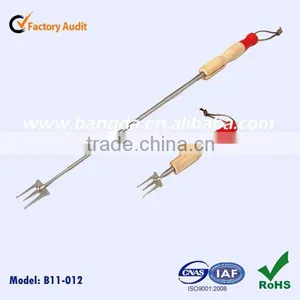 Telescopic Bbq Fork, Extendable Fork, Stainless Steel Fork thumbnail-1