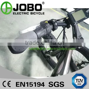 Aluminum Alloy 26" Electric Fat Tire Bike 500W Central Motor thumbnail-2