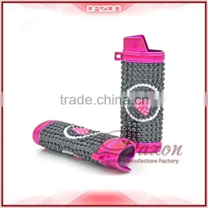 Hot-sale Bic Lighter Case Metal With Heart Diamond thumbnail-1