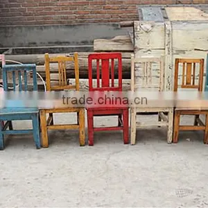 Reproduction Vintage Chinese Classical Antique Furniture Wooden Small Chair thumbnail-5