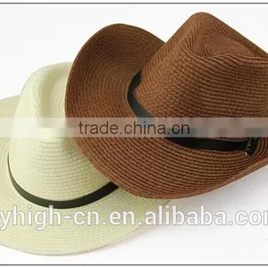 Custom Hand Made Promotional Natural Straw Hats thumbnail-6