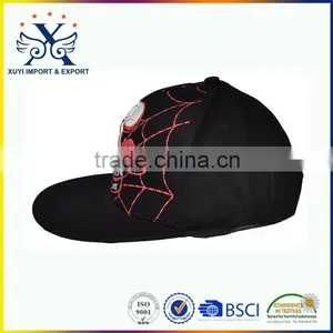 Flat Bill Hat Cap Custom Promotional Cheap Hip Hop Cap thumbnail-1