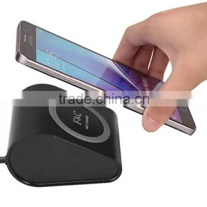 Universal Mobile Phone Anti-slip Wireless Charger Pad Power Bank thumbnail-1